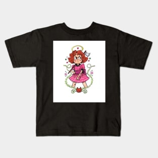 Angry Girl Kids T-Shirt